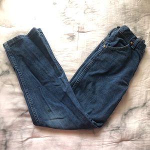 Boys Wrangler 12 Regular Blue Jean Pants.